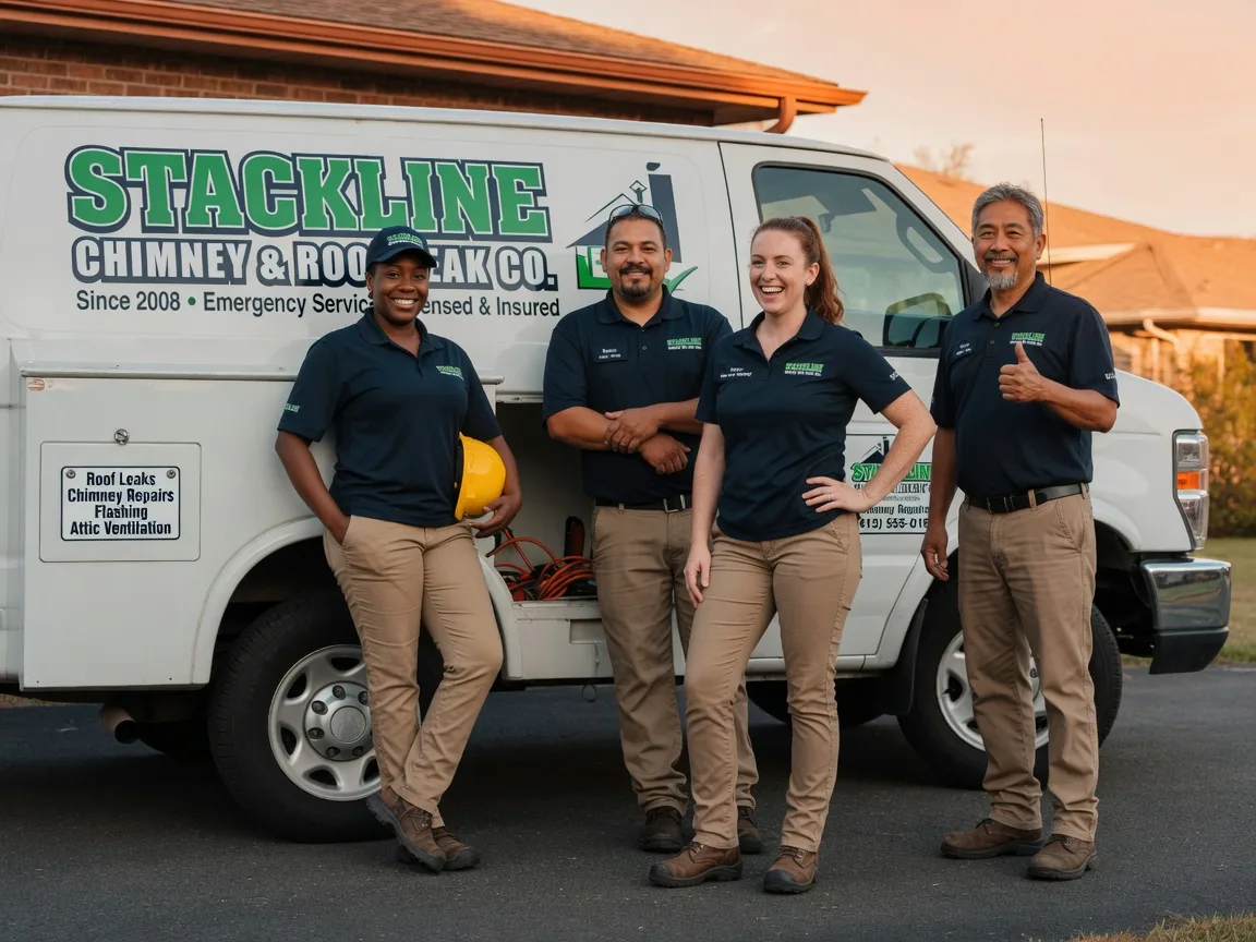 Chimney flashing repair company in Eskridge, KS